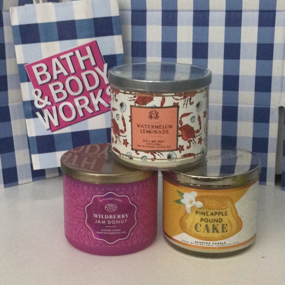 3 Wick Candle Bundle from Bath and Body Works